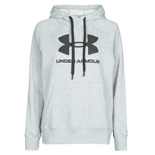 Abbigliamento Donna Felpe Under Armour RIVAL FLEECE LOGO Grigio