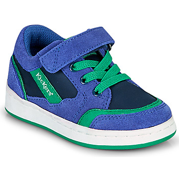 Scarpe Bambino Sneakers basse Kickers BISCKUIT Blu