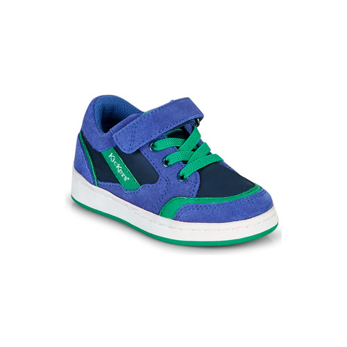 Scarpe Bambino Sneakers basse Kickers BISCKUIT Blu