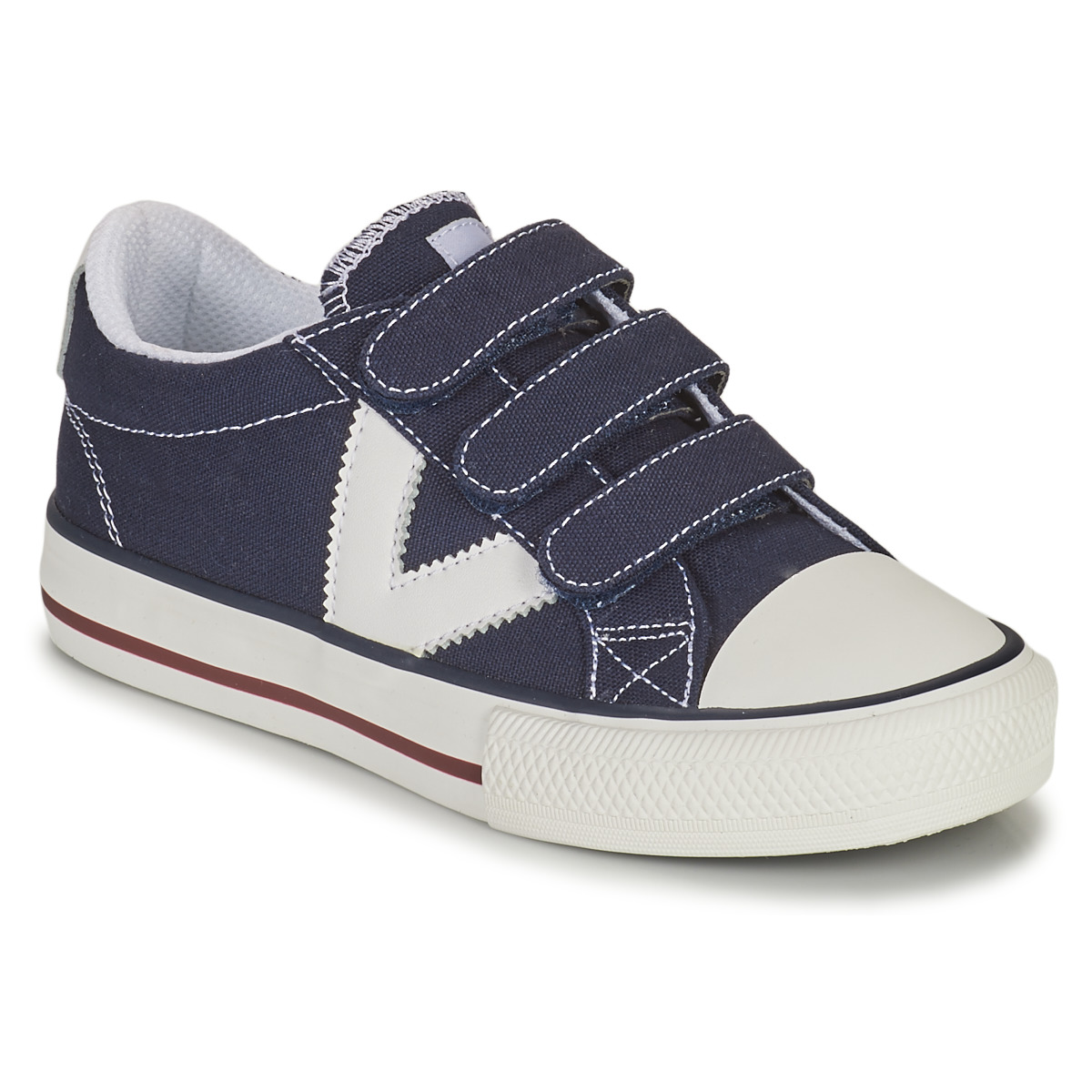 Scarpe Bambino Sneakers basse Victoria TRIBU TIRAS LONA Blu