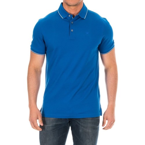 Abbigliamento Uomo Polo maniche corte Hackett HM561517-501 Blu