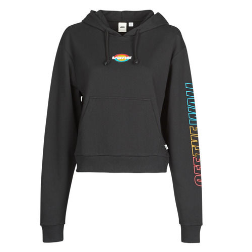 Abbigliamento Donna Felpe Vans WM OVAL TEEN HOODIE Black