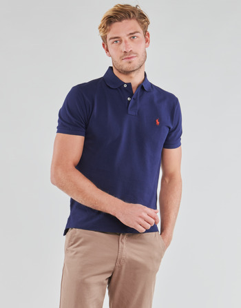 Polo Ralph Lauren POLO AJUSTE DROIT EN COTON BASIC MESH LOGO PONY PLAYER