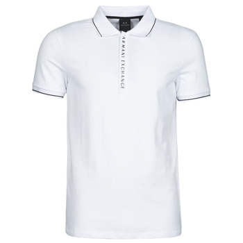 Abbigliamento Uomo Polo maniche corte Armani Exchange 8NZF71-ZJH2Z Bianco