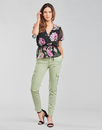 Abbigliamento Donna Pantalone Cargo Guess SEXY CARGO PANT Verde