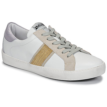 Scarpe Donna Sneakers basse Meline KUC1414 Bianco / Oro