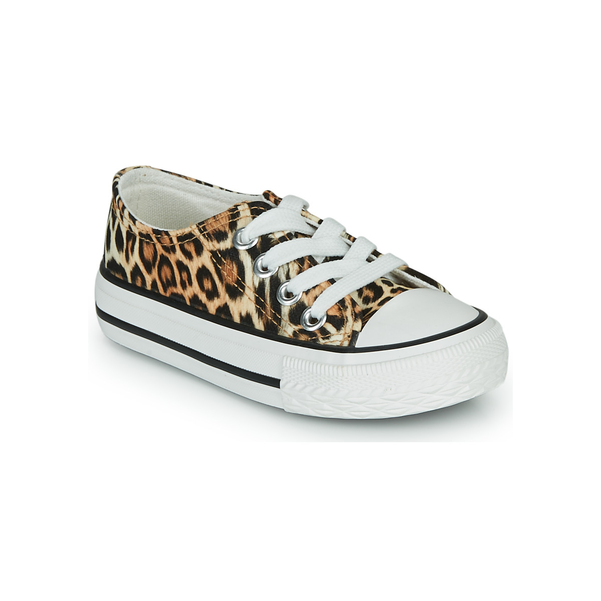 Scarpe Bambina Sneakers basse Citrouille et Compagnie OTAL Leopard