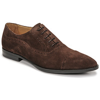 Scarpe Uomo Richelieu Pellet ALEX Velours / Marrone