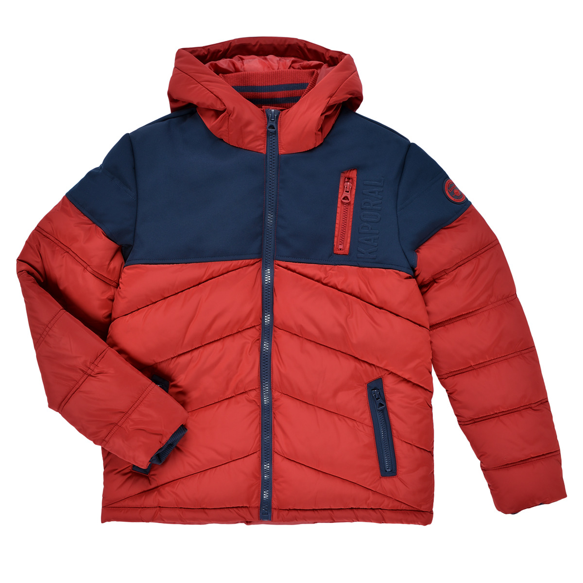 Abbigliamento Bambino Piumini Kaporal JEGA Rosso / Marine