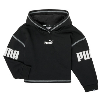 Abbigliamento Bambina Felpe Puma PUMA POWER HOODIE Nero