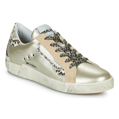 Scarpe Donna Sneakers basse Meline NK139 Oro / Python