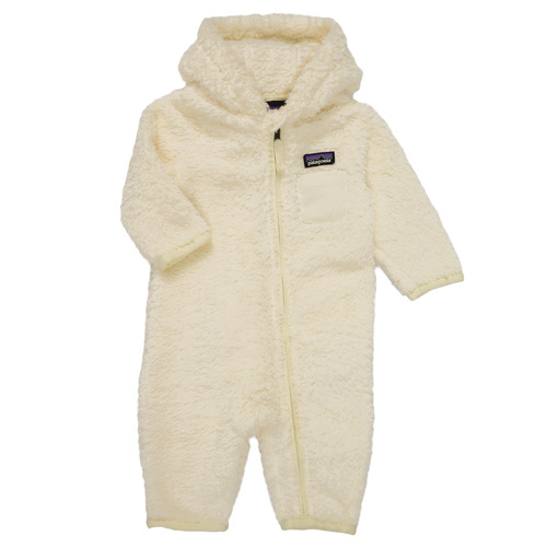 Abbigliamento Unisex bambino Tuta jumpsuit / Salopette Patagonia FURRY FRIENDS BUNTING Bianco