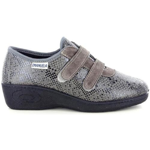 Scarpe Donna Pantofole Emanuela 52149 Grigio