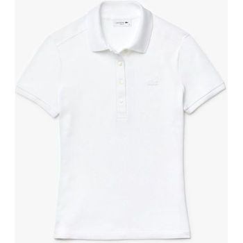 Abbigliamento Donna Polo maniche corte Lacoste Polo Best Donna Bianco Bianco