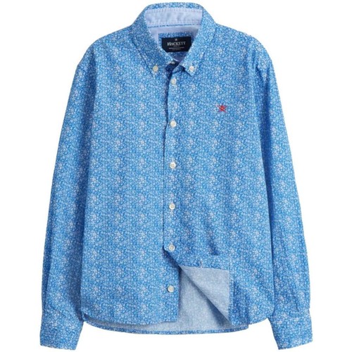 Abbigliamento Bambino Camicie maniche lunghe Hackett  Blu