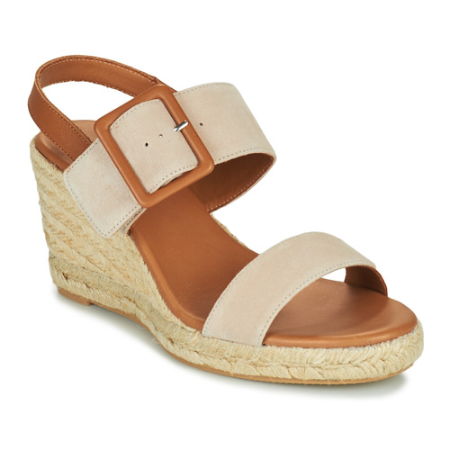 Scarpe Donna Espadrillas JB Martin IRINA Chevre / Velours / Taupe