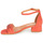 Scarpe Donna Sandali JB Martin VEGAS Chevre / Velours / Arancio