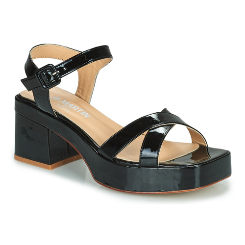 Scarpe Donna Sandali JB Martin LUNAIRE Vernis / Nero