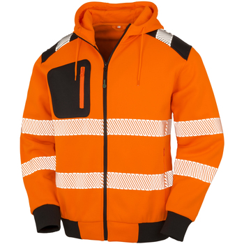 Abbigliamento Uomo Felpe Result Robust Safety Arancio