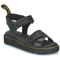 Scarpe Bambina Sandali Dr. Martens Vossie J Black T Lamper Nero