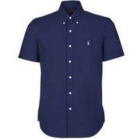 Abbigliamento Uomo Camicie maniche corte Polo Ralph Lauren Z221SC11 Marine