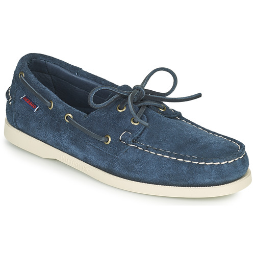 Scarpe Uomo Scarpe da barca Sebago PORTLAND SUEDE Blu