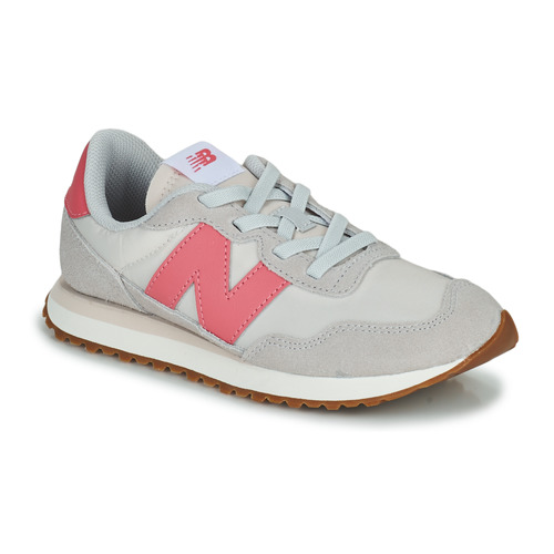 Scarpe Bambina Sneakers basse New Balance 237 Bianco / Rosa