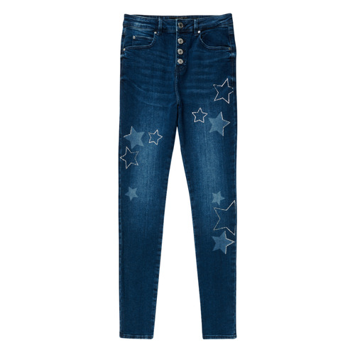 Abbigliamento Bambina Jeans slim Guess LIIM Blu