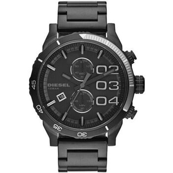 Orologi & Gioielli Uomo Orologi e gioielli Diesel DZ4326-DOUBLE DOWN Nero