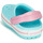 Scarpe Bambina Zoccoli Crocs CROCBAND CLOG T Blu / Rosa