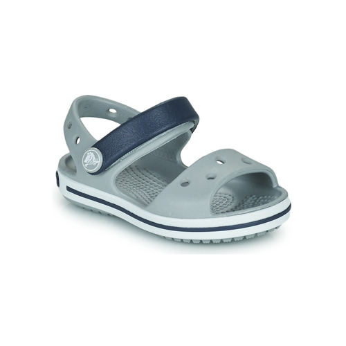 Scarpe Unisex bambino Sandali Crocs CROCBAND SANDAL KIDS Grigio / Marine