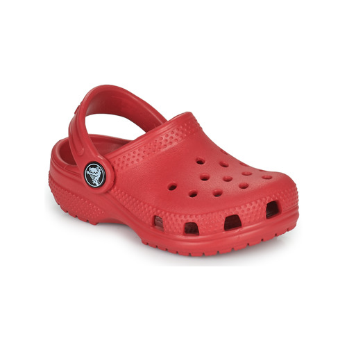 Scarpe Unisex bambino Zoccoli Crocs CLASSIC CLOG T Rosso