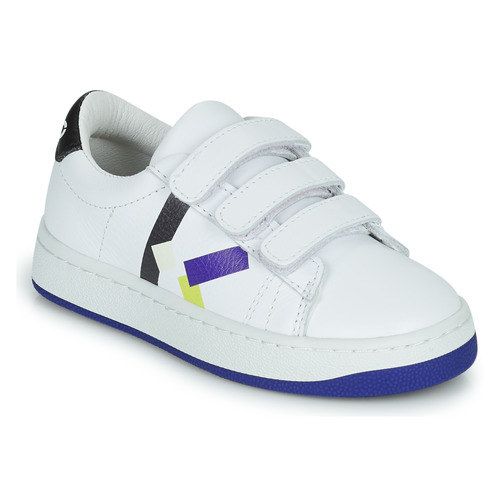 Scarpe Bambino Sneakers basse Kenzo K29079 Bianco