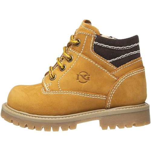 Scarpe Bambino Stivaletti NeroGiardini A923770M Giallo