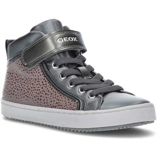 Scarpe Bambina Stivaletti Geox Stivaletti  KALISPERA Grigio