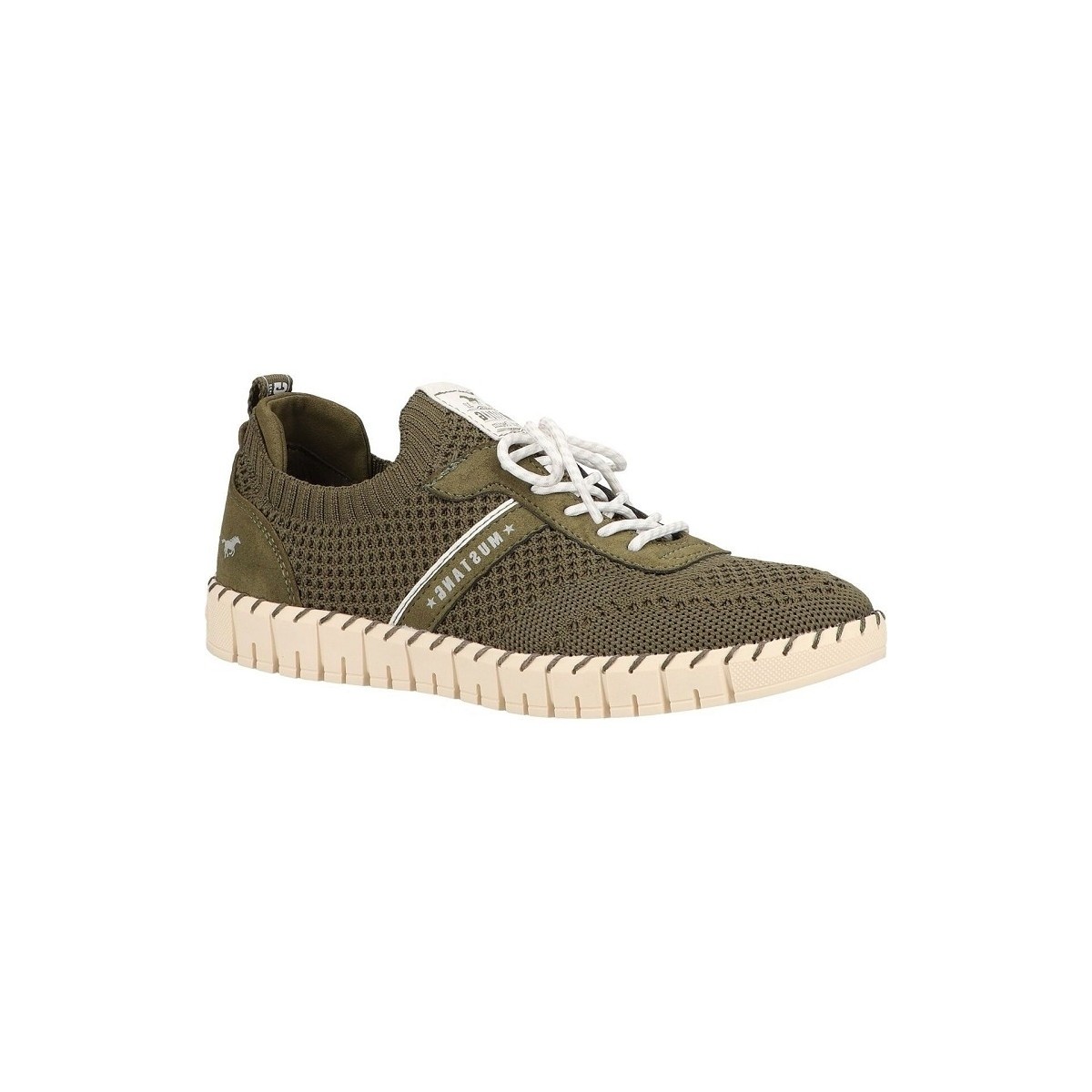 Scarpe Donna Sneakers Mustang 1379302 Verde