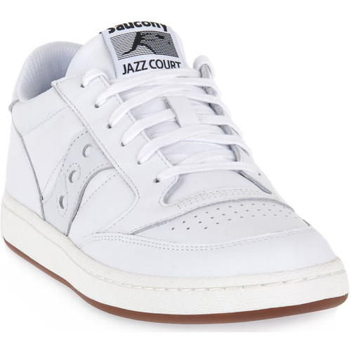 Scarpe Uomo Sneakers Saucony 22 JAZZ COURT WHITE Bianco