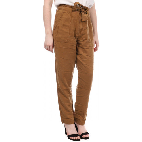 Abbigliamento Donna Pantaloni Teddy Smith 30114390D Marrone