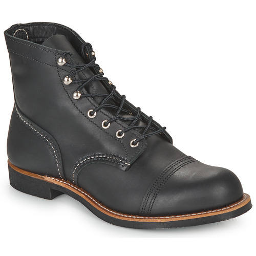 Scarpe Uomo Stivaletti Red Wing IRON RANGER Nero