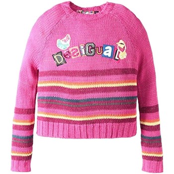 Abbigliamento Bambina Felpe Desigual  Rosa