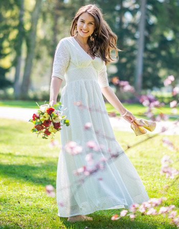 Abbigliamento Donna Abiti lunghi Céleste ELISABTEH  Bianco