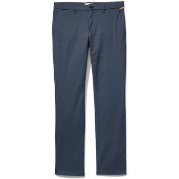 Abbigliamento Uomo Pantaloni Timberland TB0A2BYY2881 TWILL CHINO-2881 - DARK DENIM Blu