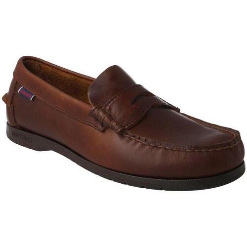 Scarpe Uomo Mocassini Sebago  Marrone