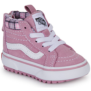 Scarpe Bambina Sneakers alte Vans TD SK8-Hi Zip MTE-1 Rosa