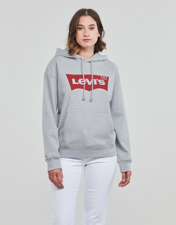 Abbigliamento Donna Felpe Levi's GRAPHIC STANDARD HOODIE Heather / Grigio