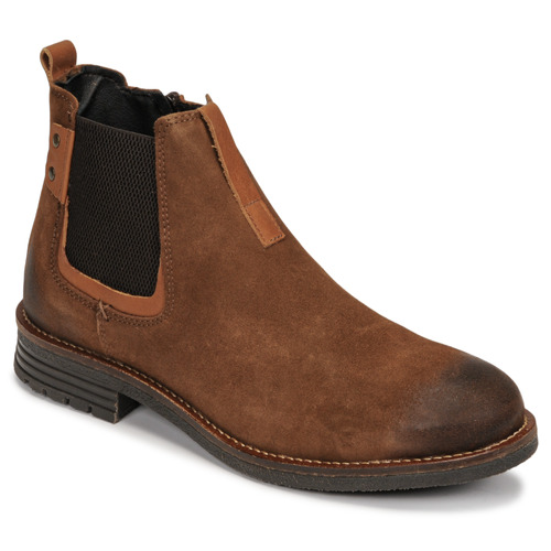 Scarpe Uomo Stivaletti Casual Attitude NEW002 Camel