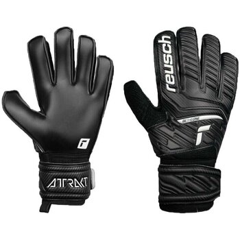 Accessori Guanti Reusch Guanto Calcio Attrakt Solid Nero