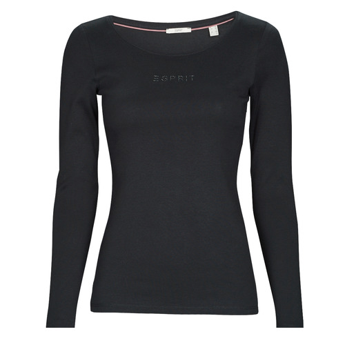 Abbigliamento Donna T-shirts a maniche lunghe Esprit SUS lslv sl Nero