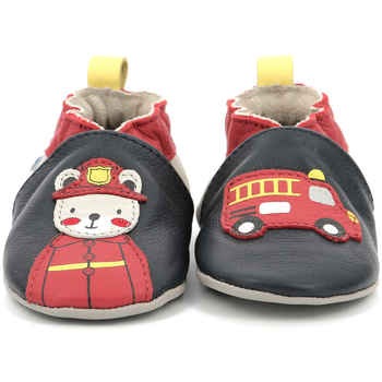 Scarpe Bambino Scarpette neonato Robeez Fireman Plg Blu