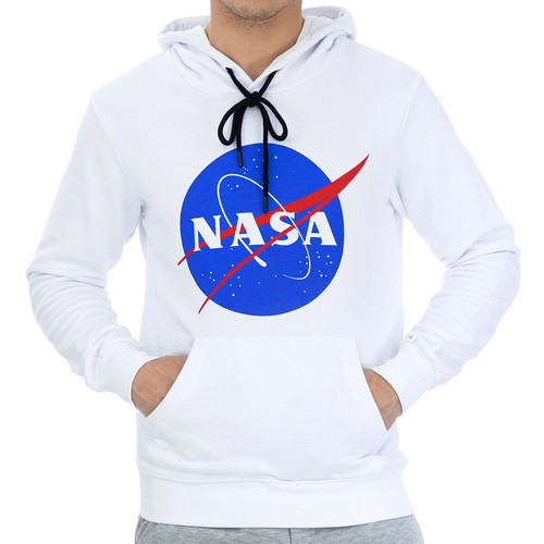 Abbigliamento Uomo Felpe Nasa -NASA51H Bianco